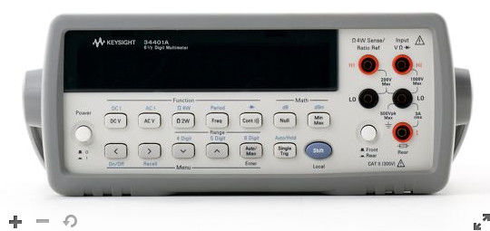 Купить Цифровой мультиметр Keysight Agilent 34401A с разрешением 6,5 разряда, истинным среднеквадратичным значением переменного напряжения и тока, а также интерфейсами GPIB/RS-232 Производство в сети