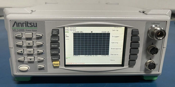 Купить Anritsu ML2488B Широкополосный счетчик пиковой мощности с диапазоном видео 400 МГц, двойным каналом ввода и скоростью отбора образцов 64 Мс/с Производство в сети