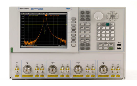 Купить Использованный векторный анализатор цепей Keysight Agilent N5230C PNA-L с частотой 6 ГГц-50 ГГц и 2 или 4 встроенными портами в бывшем употреблении Производство в сети