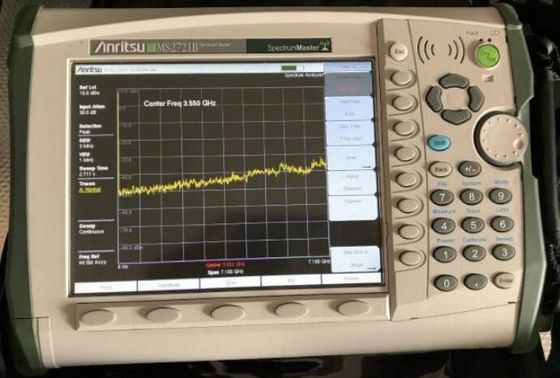 Купить Анрицу MS2721B портативный портативный анализатор спектра с диапазоном частот от 9 кГц до 7,1 ГГц и генератором отслеживания Производство в сети