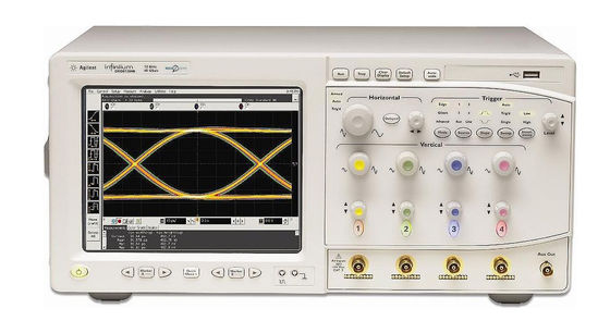 Купить Смешанный сигнальный осциллограф Keysight DSO81304B с полосой пропускания 13 ГГц, частотой дискретизации 20 Гвыб/с и 4 аналоговыми каналами Производство в сети