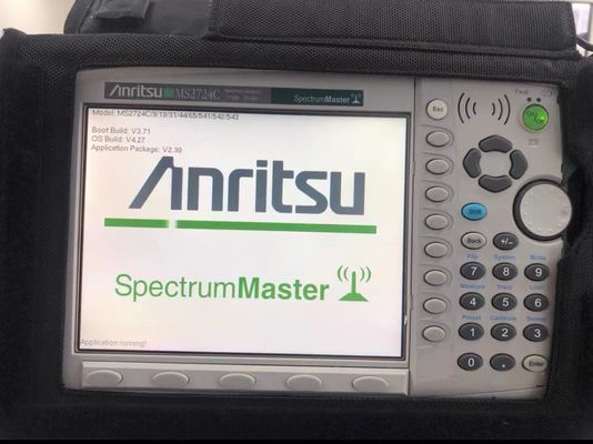 Купить Использованный портативный спектроанализатор Anritsu MS2724C 9 кГц - 20 ГГц, калиброванный для высокопроизводительных измерений радиочастот Производство в сети