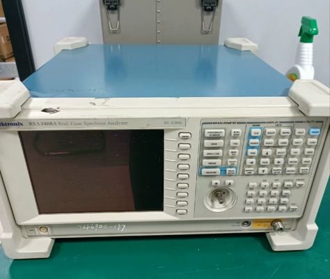 Купить Анализатор спектра в реальном времени Tektronix RSA3408A с диапазоном 36 МГц, запускателем частотной маски и портативным дизайном Производство в сети
