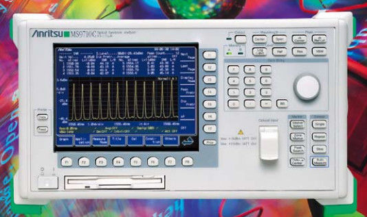 Купить Оптический спектральный анализатор Anritsu MS9710C с диапазоном 600-1750 нм, полосой пропускания 50 пм и расширением L-диапазона Производство в сети