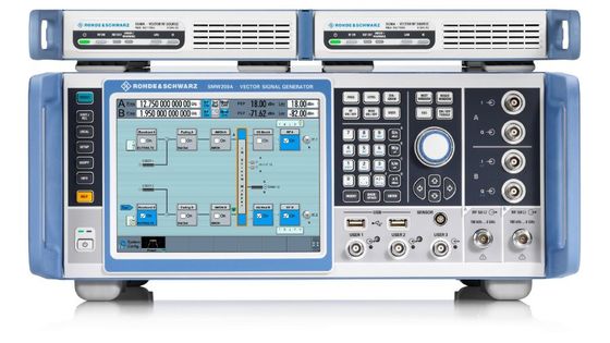 Купить Генератор векторных сигналов Rohde Schwarz SMW200A с частотой 67 ГГц и полосой модуляции 2 ГГц для тестирования MIMO Производство в сети