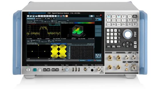 Купить Анализатор сигналов и спектра Rohde and Schwarz FSW43 с диапазоном частот от 2 Гц до 43,5 ГГц и полосой анализа 800 МГц Производство в сети