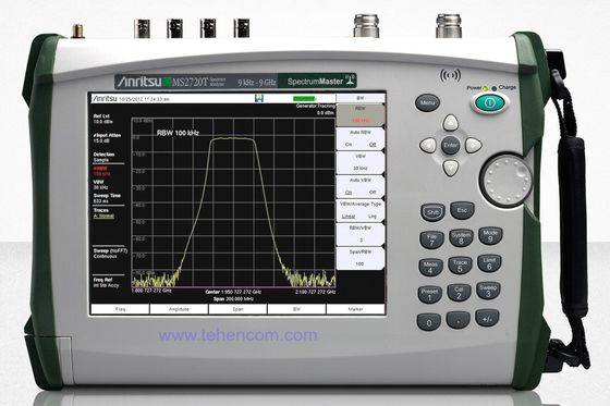 Купить Портативный анализатор спектра Anritsu MS2720T с диапазоном от 9 кГц до 20 ГГц, динамическим диапазоном >106 дБ и фазовым шумом -112 дБн/Гц Производство в сети