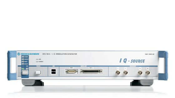 Купить Генератор I/Q модуляции Rohde and Schwarz AFQ100A с тактовой частотой 300 МГц, памятью формы сигнала 1 Гвыб. и эквалайзером реального времени Производство в сети