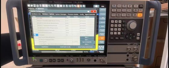 Купить Анализатор сигналов и спектра Rohde and Schwarz FSW50 с диапазоном от 2 Гц до 50 ГГц, низким уровнем фазового шума и широкой полосой анализа Производство в сети