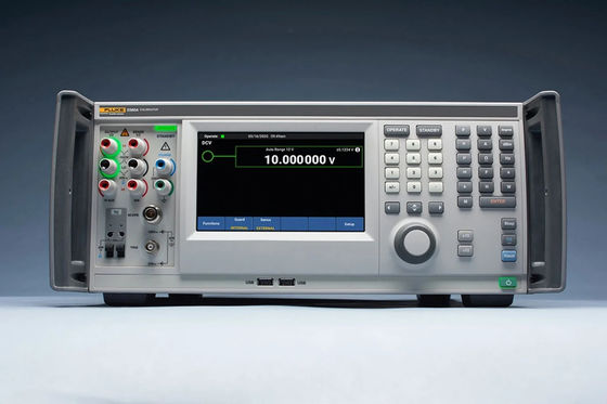 Купить Мультипродуктный калибратор Fluke 5560A с выходом постоянного тока 30 A, терминалами управления визуальными соединениями и интуитивным интерфейсом 7-дюймового сенсорного экрана Производство в сети