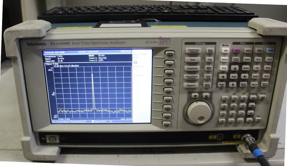 Купить Tektronix RSA3408B Анализатор спектра реального времени с диапазоном частот 8 ГГц, полосой пропускания 36 МГц и обработкой спектра DPX Производство в сети