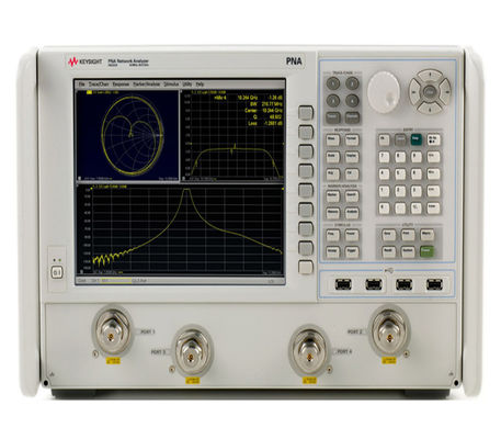 Купить Анализатор векторных сетей Keysight N5222A 10 МГц - 26,5 ГГц с динамическим диапазоном 127 дБ и конфигурируемым тестовым набором с 4 портами Производство в сети
