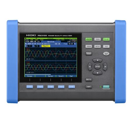 Купить Анализатор качества электроэнергии HIOKI PQ3100, 3-фазный, 4-проводный, соответствующий стандартам EC61000-4-30 Class S и частотой дискретизации 200 кГц Производство в сети