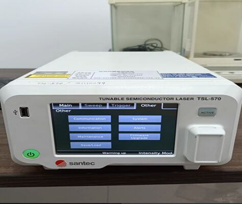 Купить Santec TSL-570 Высокомощный перестраиваемый лазер с выходной мощностью 20 дБм, скоростью сканирования 200 нм/с и диапазоном перестройки 1260-1360 нм / 1500-1630 нм Производство в сети