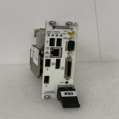 Купить National Instruments PXI-8820 PXI контроллер с пропускной способностью 132 МБ/с и двухъядерным процессором Intel Celeron LabVIEW совместимый в реальном времени Производство в сети