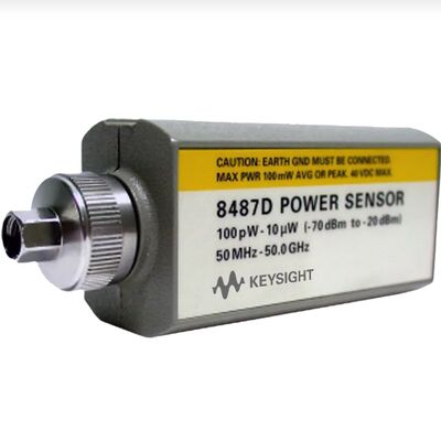 Купить Датчик мощности диодов Keysight 8487D для измерения средней мощности от 50 МГц до 50 ГГц с отслеживаемой калибровкой NIST Производство в сети