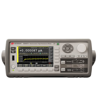 купить Keysight B2987A Электрометр Высокорезистентный счетчик с разрешением 0,01 fA и измерением 10 PΩ Производство в сети