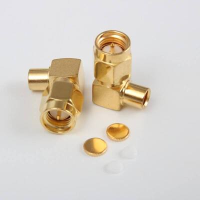 Купить SMA мужской соединитель для RG402 полугибкий кабель с частотой 0 ~ 6 ГГц 1.2 VSWR и латуни / BeCu контактный материал Производство в сети