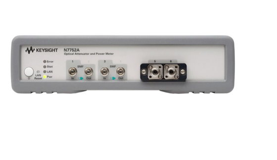Купить Keysight N7752A Двухканальный оптический аттенуатор мощности с диапазоном длины волны от 1260 до 1640 нм и разрешением 0,01 дБ Производство в сети