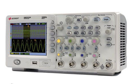4 осциллограф прочное Agilent DSO1014A Keysight цифров каналов 100 MHz