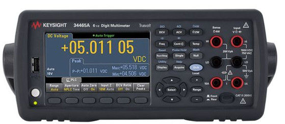 Вольтамперомметр DMM спектрального анализатора 6,5 Agilent Keysight 34465A RF цифровой
