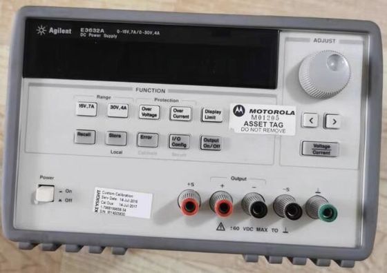 Ряд электропитания DC Agilent E3632A двойной вывел наружу Programmable используемые аппаратуры теста