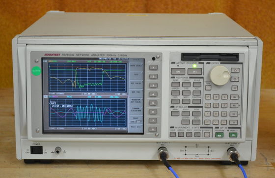 Используемые испытательные оборудования анализатора сети 3.8GHz Advantest R3765CG Multi функциональные