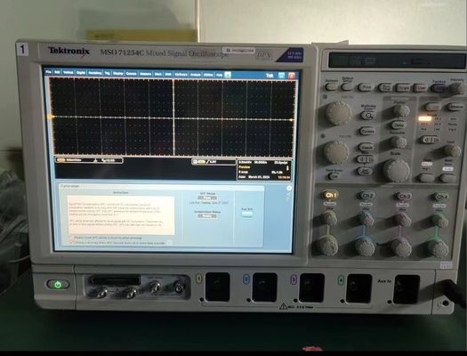 Tektronix MSO71254C Смешанный сигнальный осциллоскоп 4 16 канал 12,5 ГГц 50 GSs MSO70000C серия