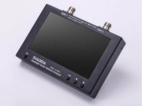Полные условия работы SYSJOINT SV6301A портативный векторный сетевой анализатор 1M-6.3GHz 7-дюймовый IPS LCD для точных измерений